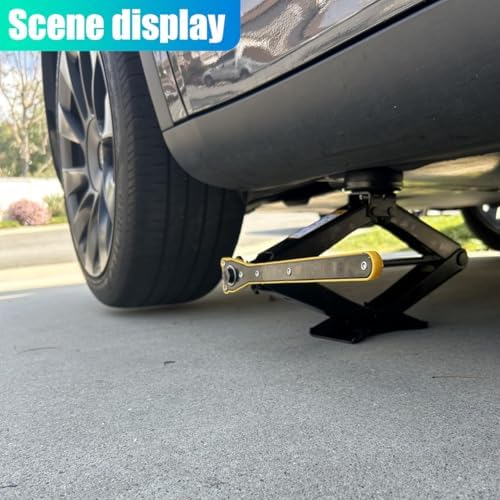 2PCS Car Scissor Jack Kit, - Image 6