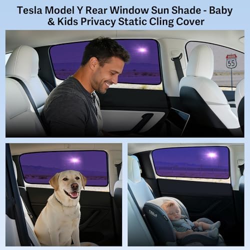 ZATOOTO Tesla Model Y Car Window Shades 2020-2026 - Image 5