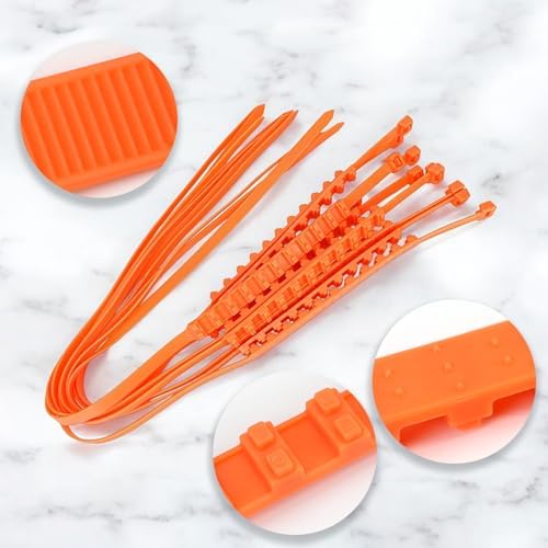 10 PCS Adjustable Anti-Slip Tire Zip Ties - Image 3