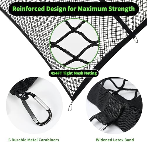 Cargo Net for Pickup Truck Bed, Double Layer, Highly Elastic - Image 3