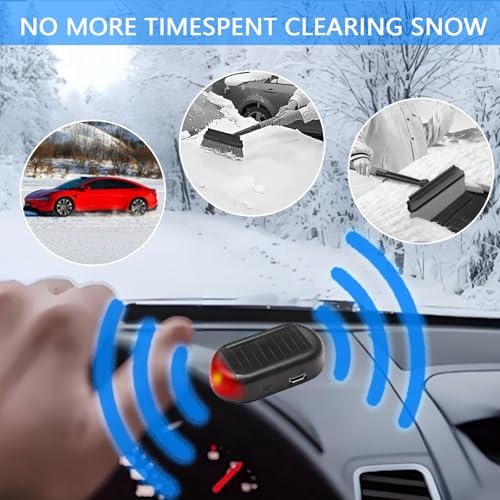 Car Interference Antifreeze Device Electromagnetic Snow Melter, Universal Solar - Image 5