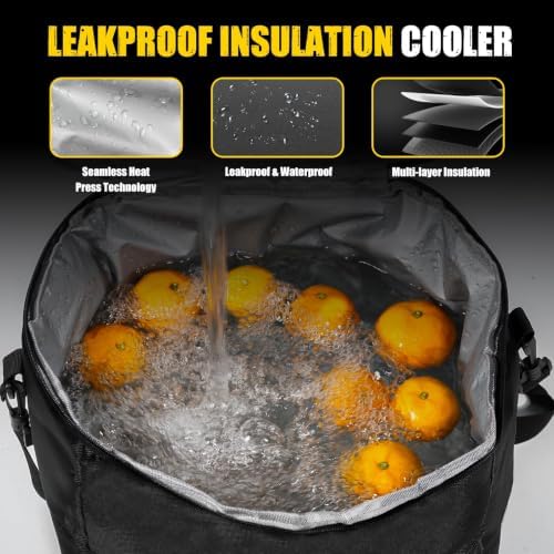 MIKKUPPA Trunk Organizer with Cooler - 100L Collapsible Car Organizer - Image 6