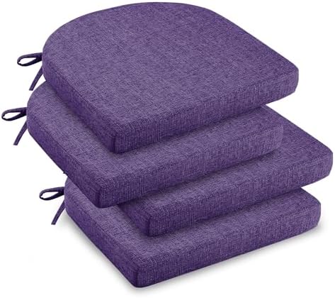 downluxe Indoor Chair Cushions for Dining Chairs, Soft and Comfortable Textured by Downluxe