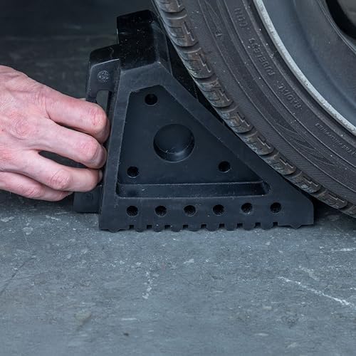 A20014 Arcan Solid Rubber Wheel Chocks - Image 6