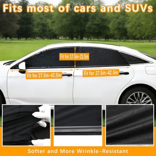 4 Pack car Window Screen car sunshades - Image 4