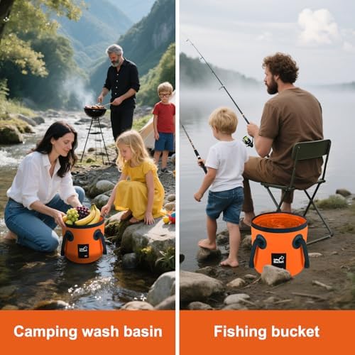 5 Gallon Bucket, Collapsible Bucket - Image 5