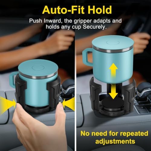 Cup Holder Expander, Car Cup Holder Expander - Image 6