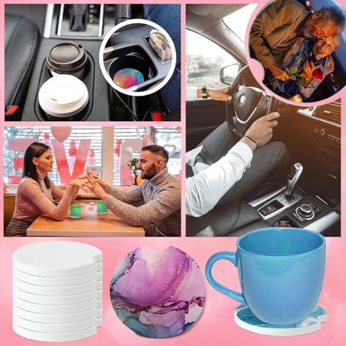Ceramic Car Sublimation Blanks Cupholder - Image 5