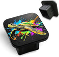 Trailer Hitch Cover Colorful Sea Turtle Square 3 Inch Receiver Tube Plug Cover by Unknown