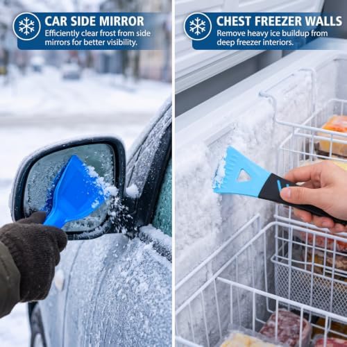 5 Pack Ice Scraper Kit for Fridge Freezer Snow Scraper for Car - Image 6