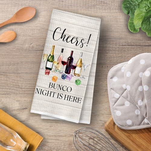 Bunco Cocktail Kitchen Towel - Image 4