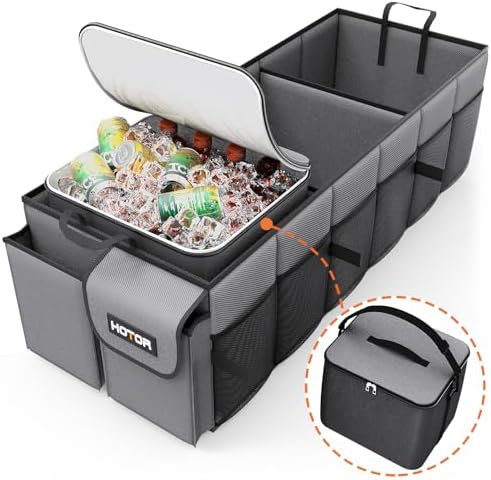 HOTOR Trunk Organizer, Sturdy Foldable by HOTOR