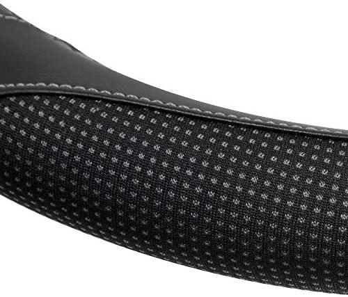 Motor Trend White Steering Wheel Cover - Image 6