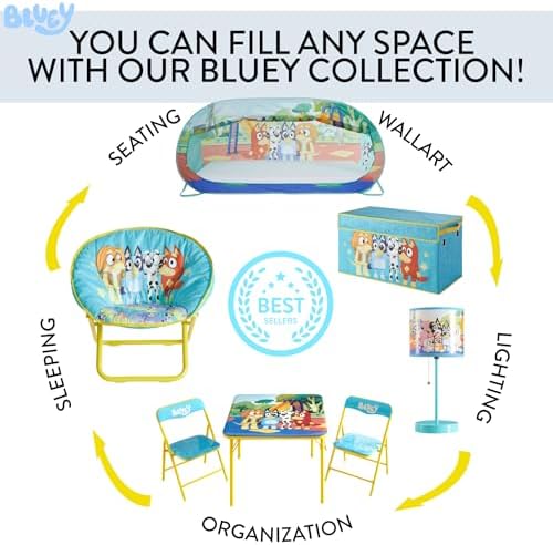 Bluey Collapsible Storage Trunk Durable Fabric Chest - Image 6
