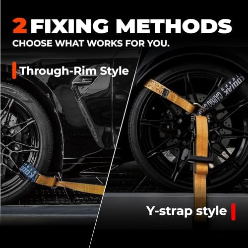 4 Pack Ratchet Car Tie Down Strap - Image 5