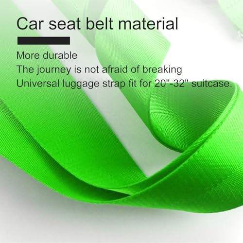 Veki Travel Luggage Straps for Suitcases, TSA Approved - Image 5