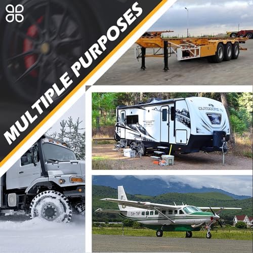 Wheel Chock for RV Trailer Camper Truck Car 1pair 2pack - Image 6