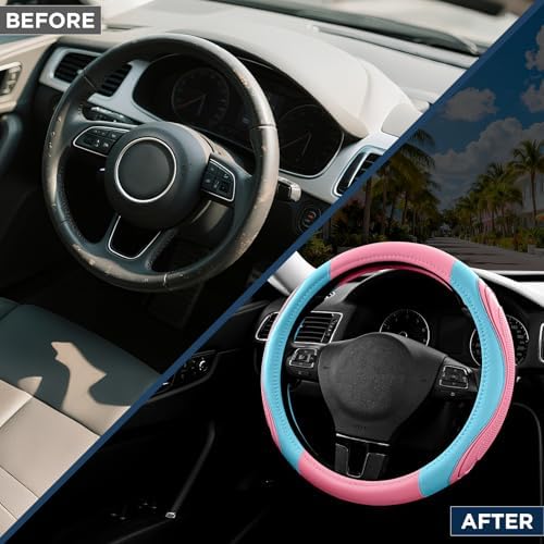 Road Comforts Car Steering Wheel Cover - Image 3