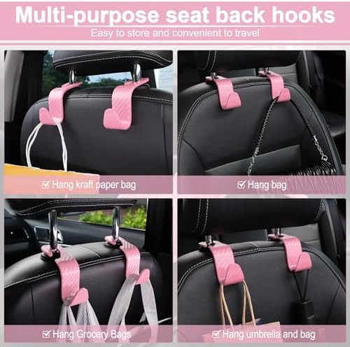 LivTee Car Purse Hook, Headrest Hook - Image 5