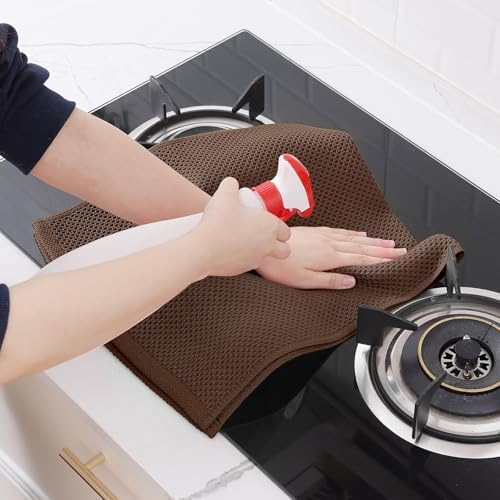 Homaxy 100% Cotton Waffle Weave Kitchen Dish Towels 24-Pack - Image 5