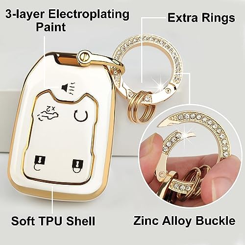 OLLEN 5-Button TPU Key Fob Cover, Fit - Image 5