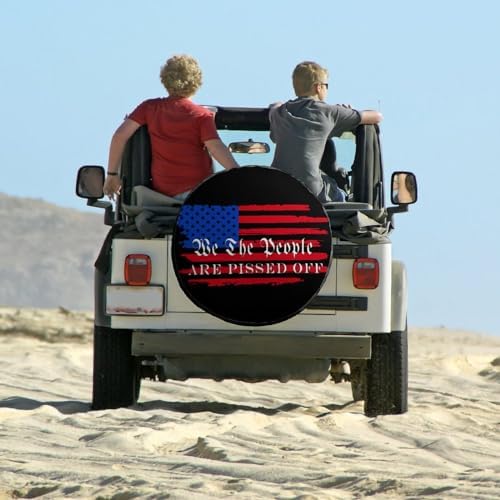 Generic We The People are Pissed Off Tire Covers, Dust-Proof Weatherproof Wheel - Image 6