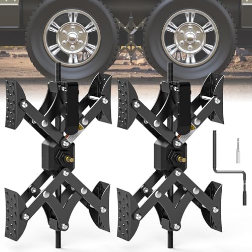 X-Shaped RV Wheel Stabilizer Chocks by Sulythw