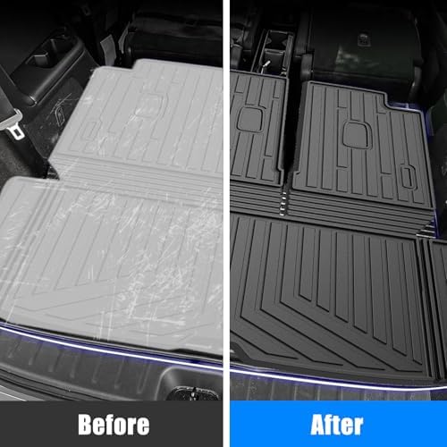 Trunk Mat for Pathfinder 2022-2024, MERXENG Car Trunk Protector All-Weather - Image 2