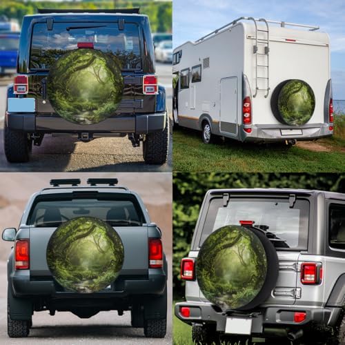 Forest Spare Tire Cover 15in Spare Wheel Covers Tire Storage Cover - Image 6