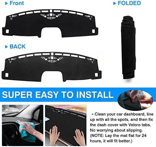 Autorder Dashboard Cover Mat for 2022-2026 Ford Maverick Accessories Dash Cover - Image 5
