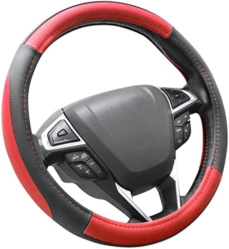 SEG Direct Steering Wheel Cover 14.5-15 inch Car Auto Interior Accessories by SEGDirect