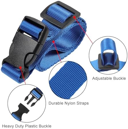 Vigorport Utility Straps Quick Release Nylon Backpack Accessory Bag Strap - Image 2