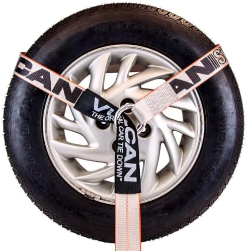 VULCAN Car Tie Down with Flat Hooks - Image 5