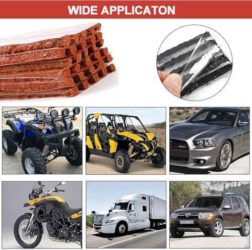 60 Pcs Tire Repair Plugs, Tire Repair Gum - Image 3