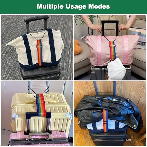 Luggage Connector Straps 2 Pack, Adjustable Add-a-Bag Strap - Image 4