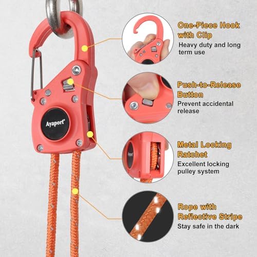 Ayaport Rope Tie Down Ratchet - Image 3