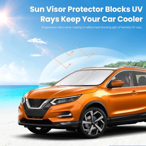 Custom Fit Rogue Sport Windshield Sunshade - Image 5
