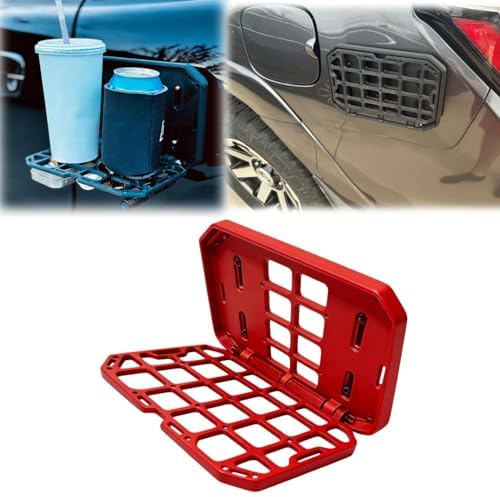 Magnetic Molle Folding Table, Side Mount Overland Tailgate Rack, Portable Camp by Unknown