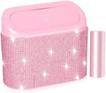 NBTEPEM Bling Pink Car Trash Can by NBTEPEM