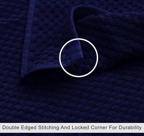 COTTON CRAFT Hooded Bath Towel for Adults – 100% Cotton Waffle Weave Towel - Image 4