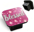 Hitch Cover Fits for 2 Inch Hitch Pink Blessed Trailer Hitch Cover Tube Plug by Unknown