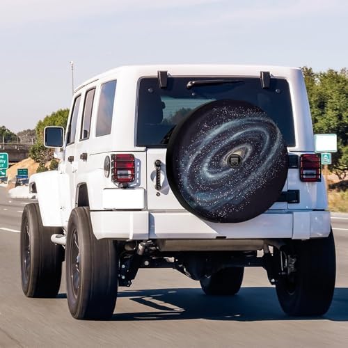 Spiral Galaxy and Stars Spare Tire Cover - Image 2