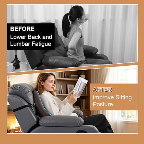 HOMBYS Extra Long Lumbar Support Pillow - Image 6