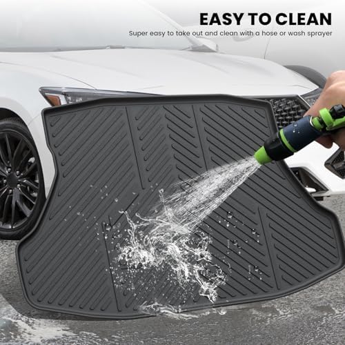 LASFIT Cargo Mat for Acura ILX 2013-2022 Sedan, Rear Trunk Liner - Image 6