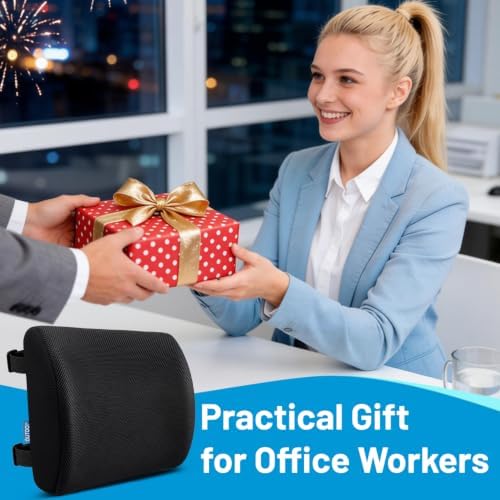 Lumbar Support Pillow for Office Chair, Office Home Essentials, Gifts for Mom - Image 2