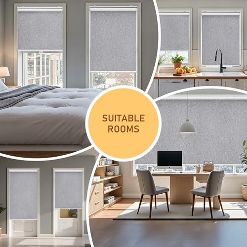 AOSKY Custom Blackout Cordless Roller Shade - Image 7