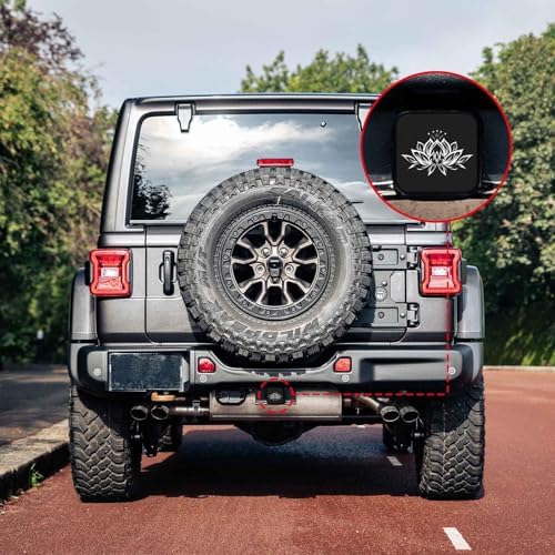 2" Trailer Hitch Cover Rubber Receiver Tube Cap Trailer Hitch Covers - Image 6