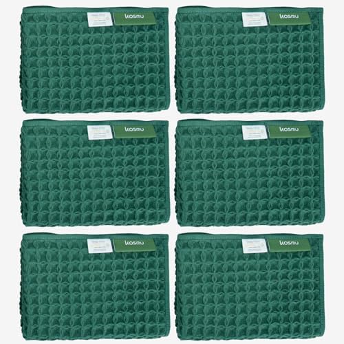 Luxury Organic Japanese Cotton Waffle Bath Towel | Thick, Quick Dry Bathroom by KOSMU