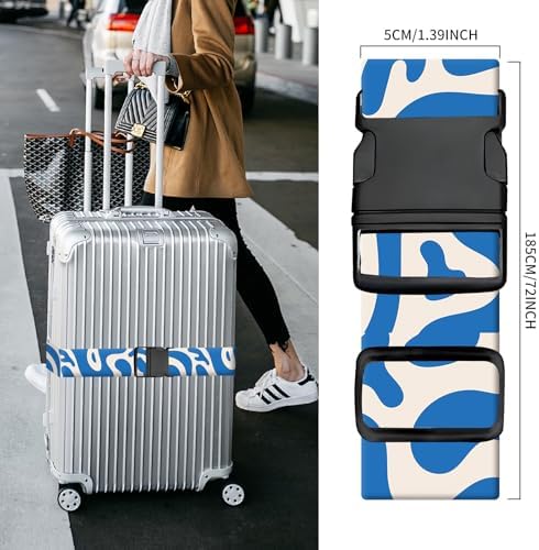 Luggage Straps for Suitcases, Heavy Duty Travel Belt - Image 3
