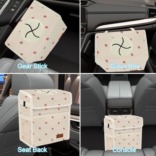 Femuar Leak Proof Car Trash Can - Image 2